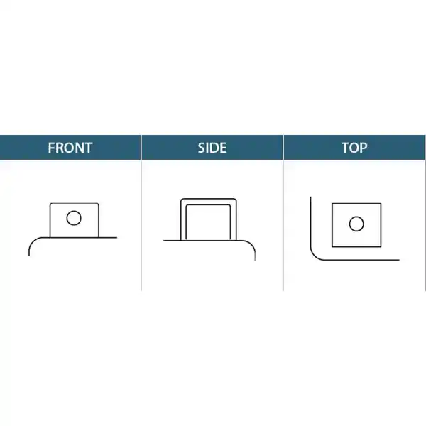 Bild 2 von Hi-Q Batterie AGM Gel geschlossen HT12A, 12V, 10Ah (YT12A)
