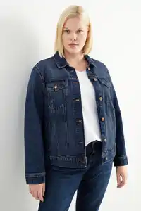 C&A Jeansjacke-LYCRA®, Blau, Größe: 56