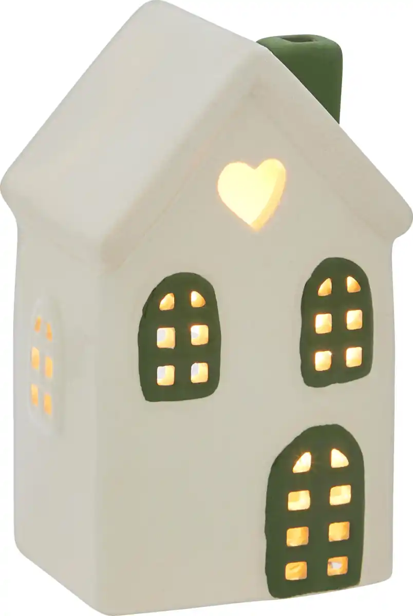 Bild 2 von IDEENWELT Teelicht-Haus rot