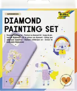 folia Diamond Painting Set sort.