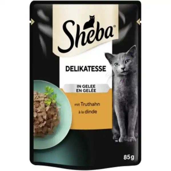 Bild 1 von Sheba Delikatesse in Gelee 28x85 g Truthahn