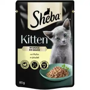 Sheba Kitten in Sauce 28x85 g Huhn