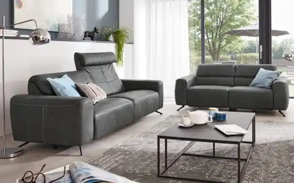 Bild 2 von Musterring - Garnitur MR 260, graphit, inkl. Kopfteilverstellung