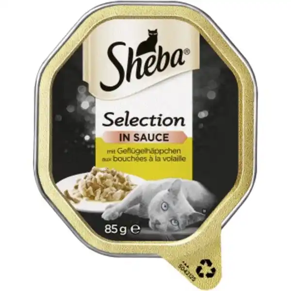 Bild 1 von Sheba Selection in Sauce Geflügelhäppchen 22x85g