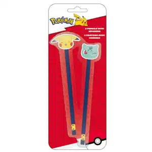 Pok&#233;mon - Bleistift mit Radierer - 2er Set