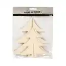 Bild 1 von 3D-Weihnachtsbaum aus Holz 2er-Set