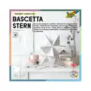 Bild 1 von Bascetta-Stern Bastelset 32 Blatt 20 x 20 cm Transparentpapier Schneeflocken