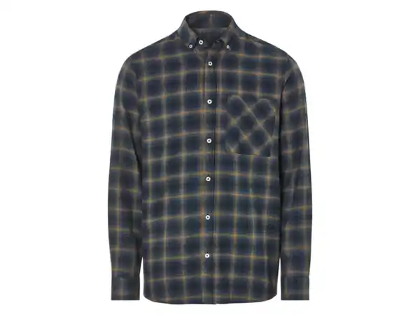 Bild 2 von LIVERGY® Herren Freizeit-Flanellhemd, mit Button-down-Kragen