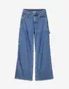 Bild 1 von Damen Cargohose - Straight Fit - blau