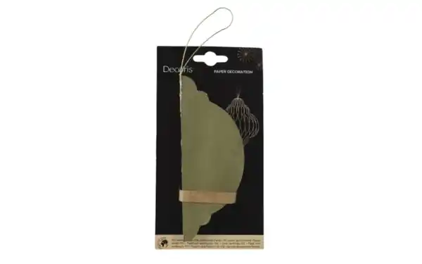 Bild 2 von Papierkugel Zwiebel, grün, 15 cm