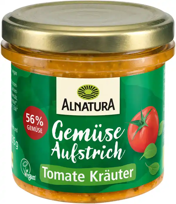 Bild 1 von Alnatura Bio Tomate Kräuter Aufstrich 135G