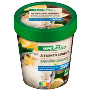 REWE Bio Zitronen Sorbet 500ml