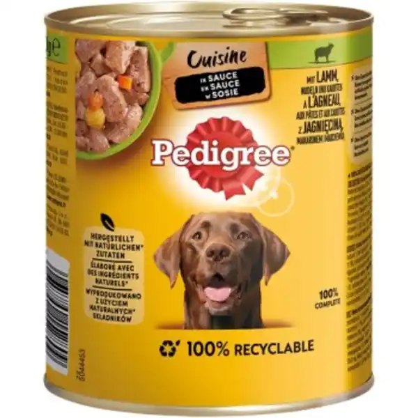 Bild 1 von Pedigree Cuisine in Sauce 12x800g Lamm