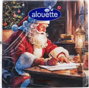 alouette Serviette Weihnachtsmann