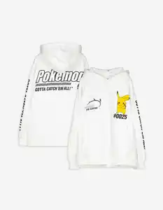 Kinder Hoodie - Pokémon - weiß