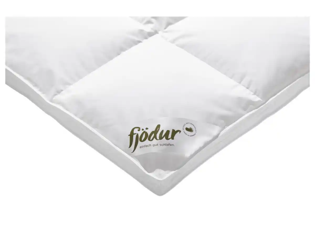 Bild 3 von Fjödur Luxus Gänsedaunen- Kassettenbettdecke, warm