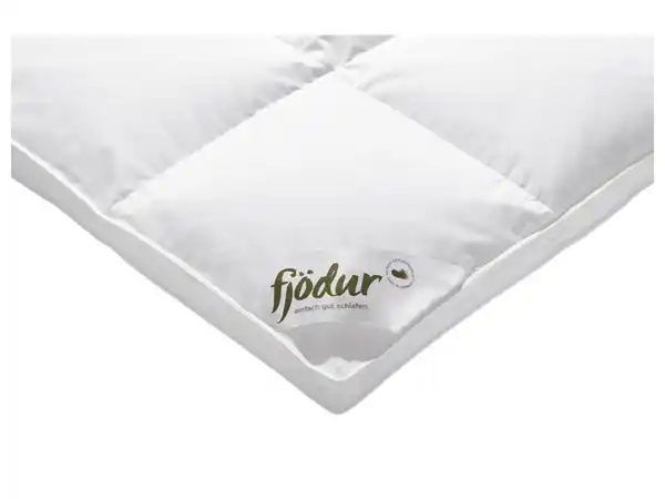 Bild 3 von Fjödur Luxus Gänsedaunen- Kassettenbettdecke, warm