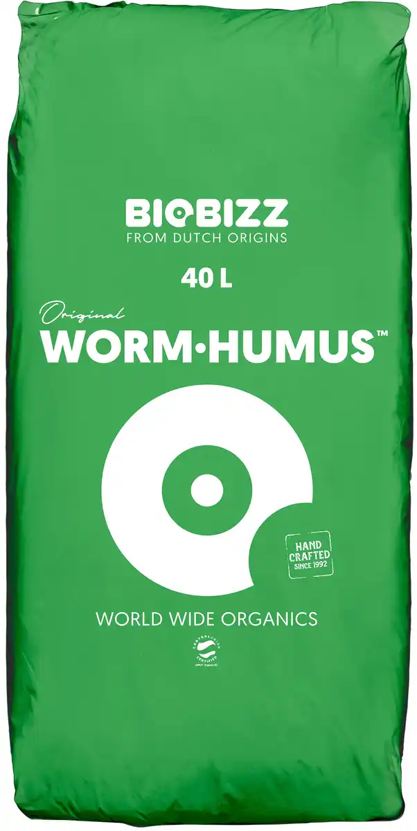 Bild 1 von BioBizz Blumeerde Wurmhumus 40 Liter torffrei