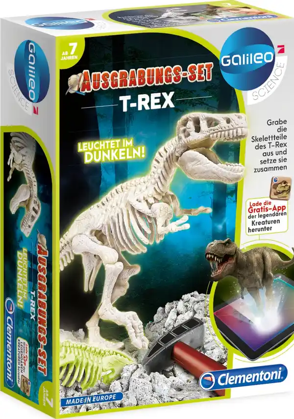 Bild 1 von Clementoni Ausgrabungs-Set T-Rex 69404