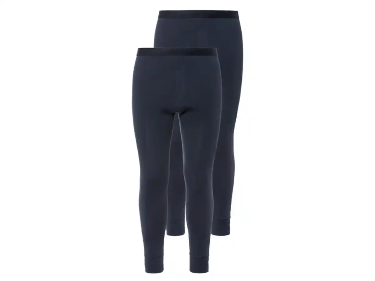 Bild 2 von LIVERGY® Herren Lange Unterhosen, 2 Stück, hoher Baumwollanteil