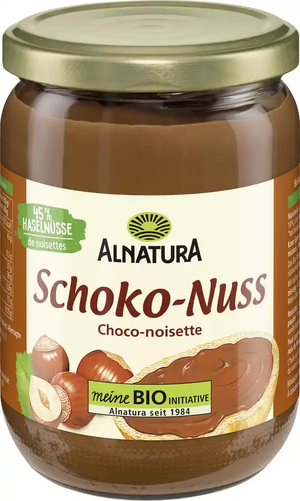 Bild 1 von Alnatura Bio Schoko-Nuss 500G