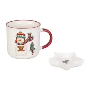 Geschenkset - Tasse mit Sternschale - 1 Set