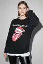 Bild 1 von C&A CLOCKHOUSE-Weihnachts-Sweatshirt-Rolling Stones, Schwarz, Größe: XS