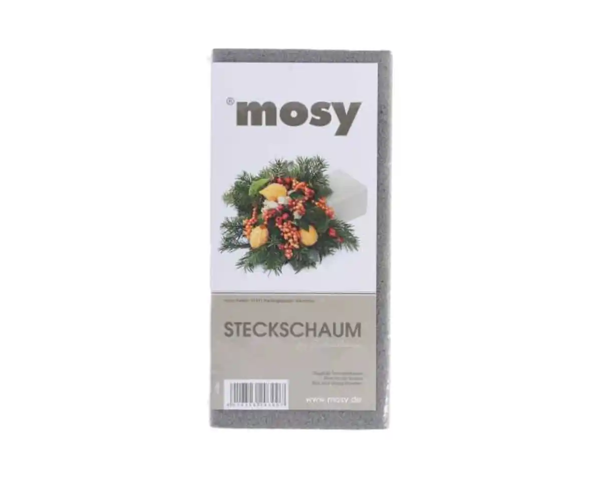 Bild 1 von Mosy Steckschaum Blumensteckmasse für Trockenblumen 23 x 11 x 8 cm
