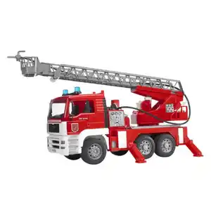 BRUDER 02771 MAN Feuerwehr mit Drehleiter