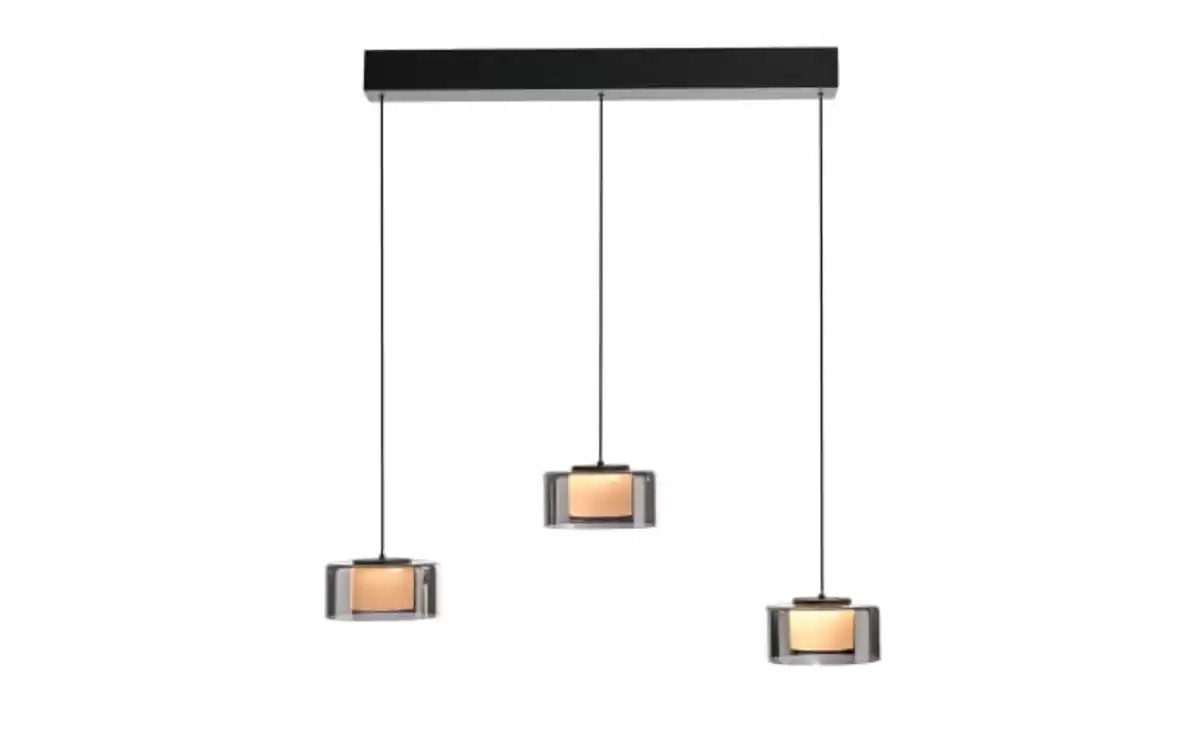 Bild 2 von LED-Pendelleuchte Rika, schwarz, 3-flammig, 180 cm, inkl. Höhenverstellung