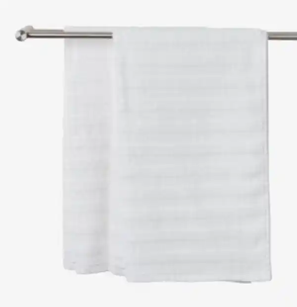 Bild 1 von Badetuch TORSBY 65x130 weiß