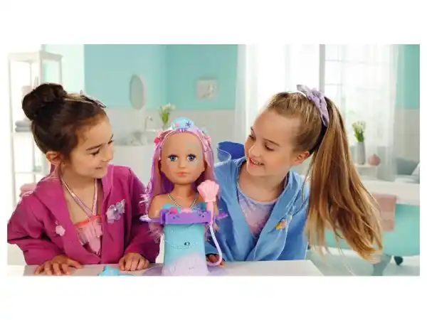 Bild 3 von ZAPF Sister Stylingkopf Meerjungfrau, für Badewanne