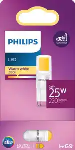 PHILIPS 2er-Set LED-Stiftsockel G9 3,5W 2.700K