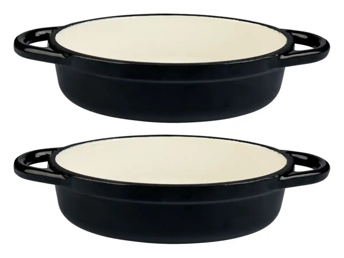 Bild 3 von ERNESTO® Mini-Gusseisen-Auflaufformen, 14,5 x 10 cm, 2 Stück