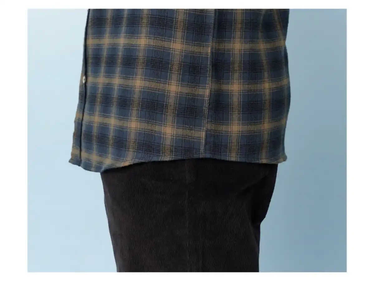 Bild 4 von LIVERGY® Herren Freizeit-Flanellhemd, mit Button-down-Kragen