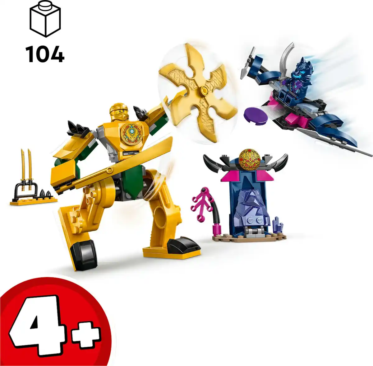 Bild 4 von LEGO NINJAGO 71804 Arins Battle Mech