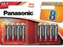 Bild 1 von PANASONIC 00235949 LR6PPG/8BW AA Mignon Batterie, Alkaline, 1.5 Volt 8 Stück, Gold