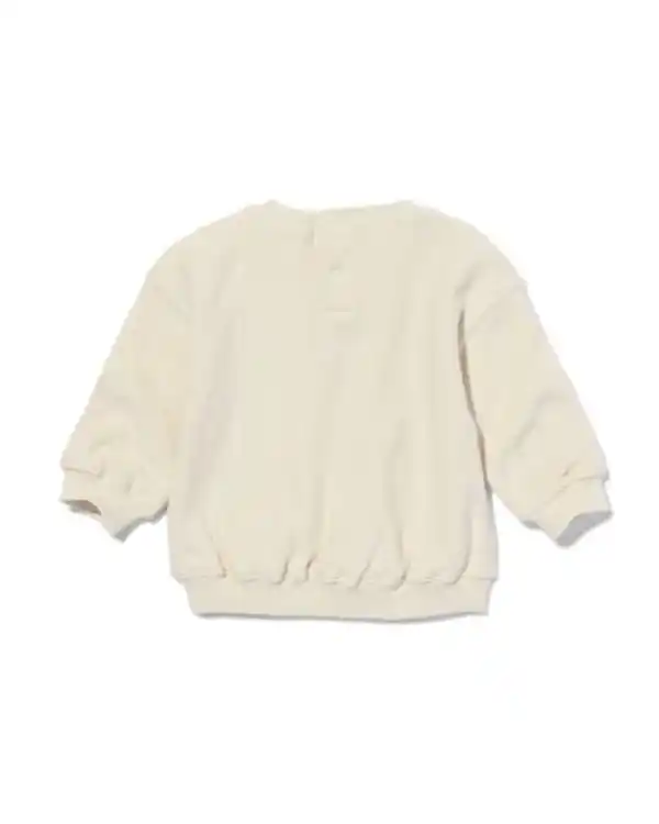 Bild 3 von Baby-Pullover Frottee Smiley ecru