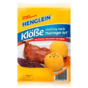 Henglein Kloßteig Thüringer Art 750g