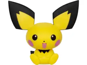 JAZWARES Pokémon - Pichu Vinyl Actionfigur, Gelb