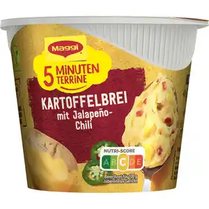 Maggi 5-Minuten Terrine Kartoffelbrei Jalapeño-Chili