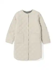 Wendejacke mit Steppung für Damen, Ezra sandfarben