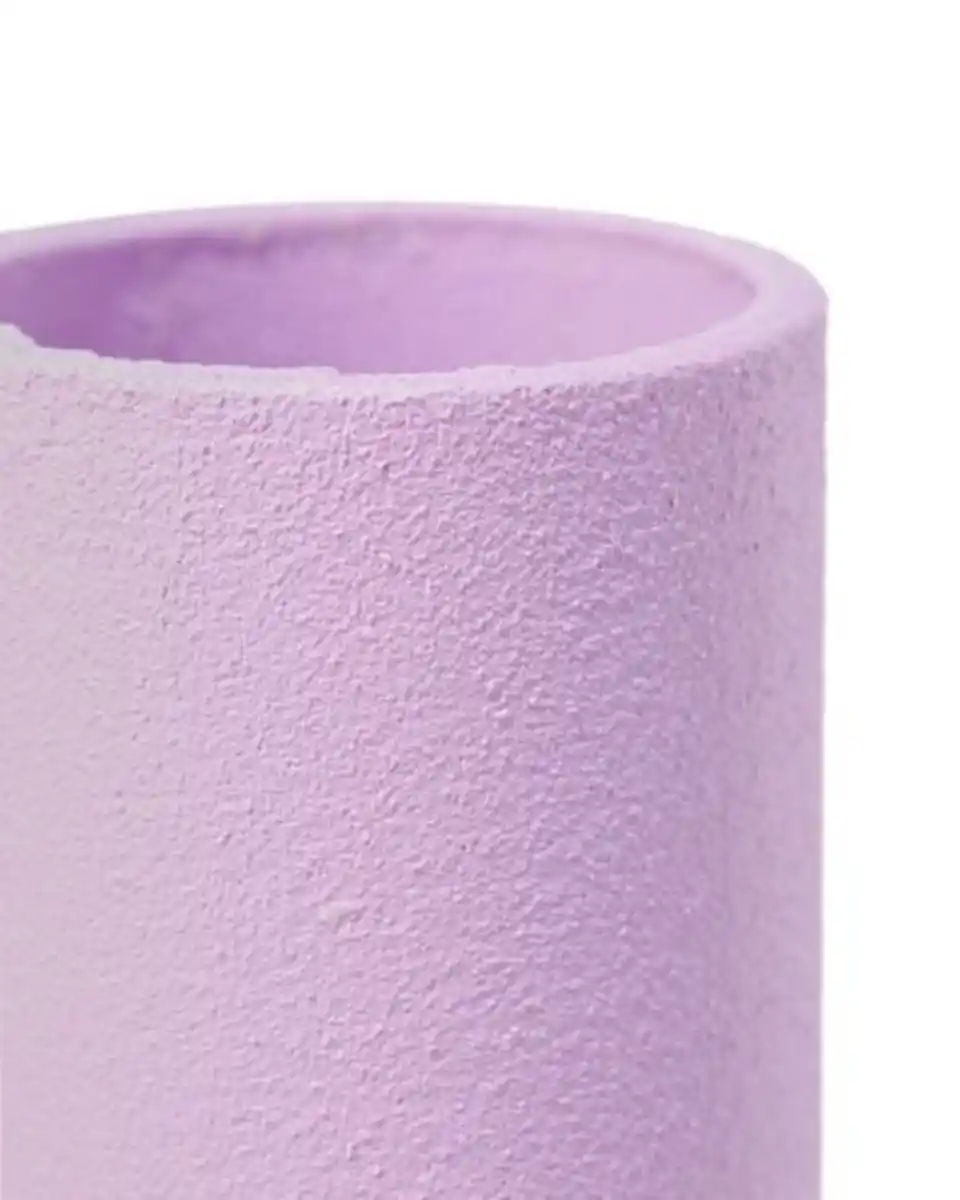 Bild 3 von Kerzenständer, Röhre, Ø 10 x 15 cm, violett, Metall