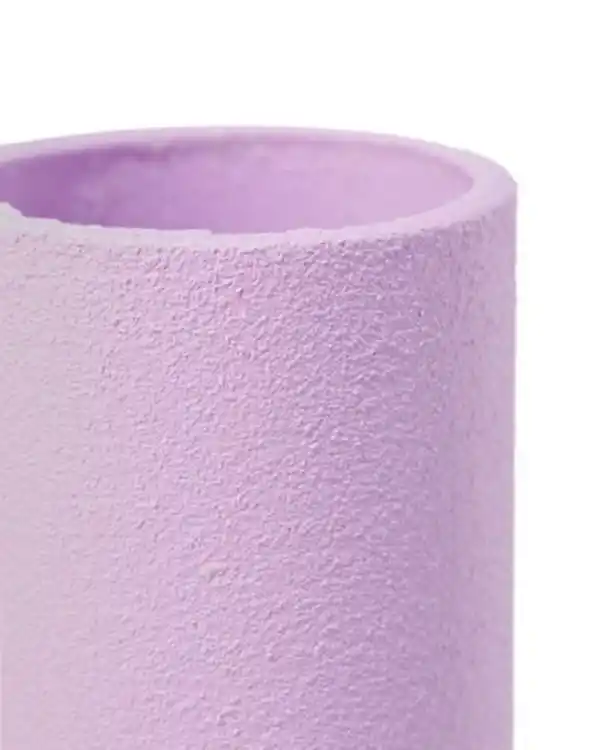 Bild 3 von Kerzenständer, Röhre, Ø 10 x 15 cm, violett, Metall