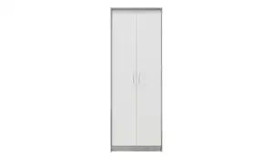 Hochschrank  Optimus ¦ grau ¦ Maße (cm): B: 72 H: 198 T: 35 Regale > Bücherregale - Sconto