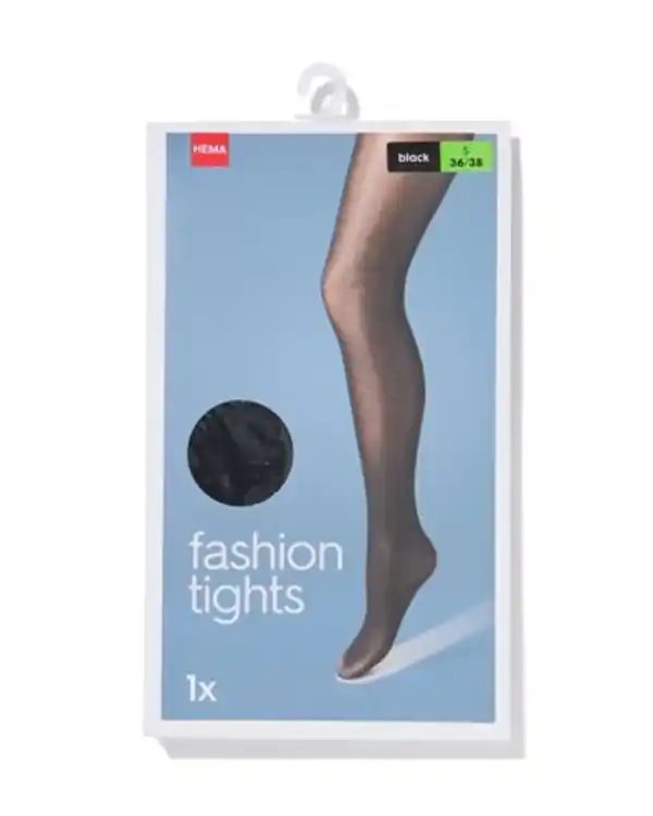 Bild 2 von Strumpfhosen Fashion Glitzer schwarz