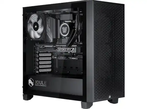 Bild 1 von JOULE PERFORMANCE L1129408, Gaming PC mit Intel® Core™ i9 i9-13900F Prozessor, 32 GB RAM, 2 TB SSD, NVIDIA GeForce RTX™ 4070, Windows 11 Home (64 Bit), Schwarz