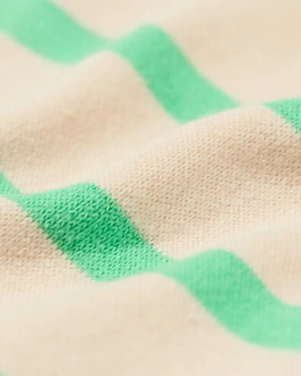 Bild 2 von Kinder-Sweatkleid gestreift grün