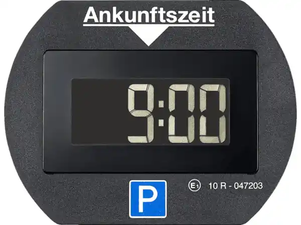 Bild 1 von NEEDIT Park Lite elektronische Parkscheibe Schwarz, Schwarz