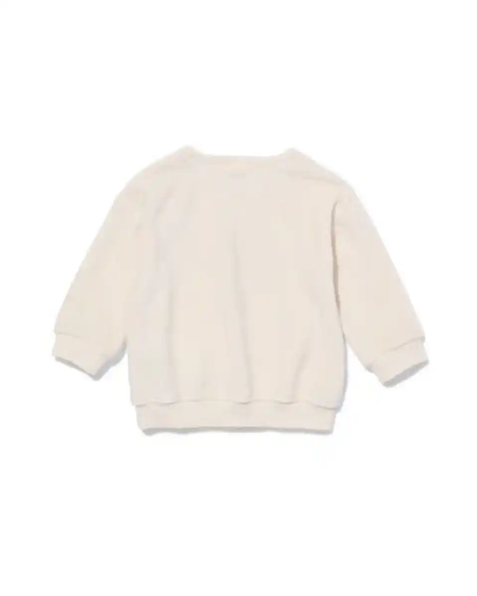 Bild 3 von Sweater für Neugeborene, Samt, Blumen eierschalenfarben